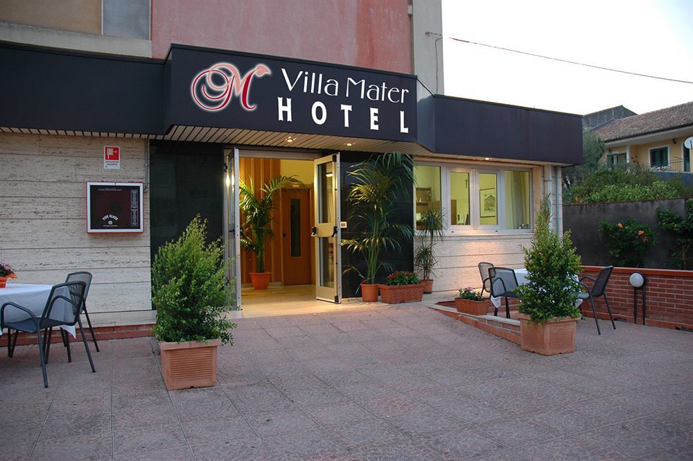 Hotel Villa Mater Catania-Fontanarossai nemzetközi repülőtér Kültér fotó